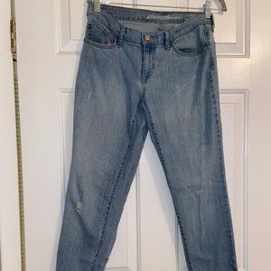 Eddie Bauer Light Wash Boyfriend Jeans